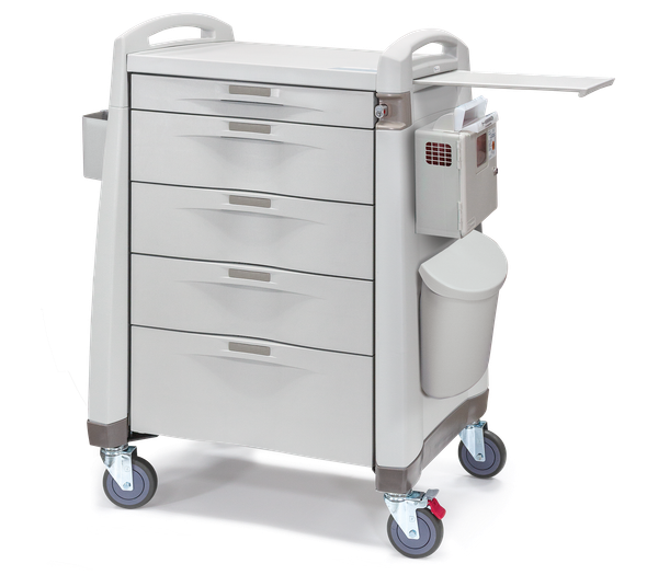 Capsa Healthcare With Laptop Tray AC-AX Arm – 1 ea, Precision‑welded Steel Frame with High‑impact Panels