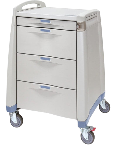 Capsa Healthcare Avalo Punch Card Medication Cart – 6 Configuration Options, 1 ea, For Medication Rounds