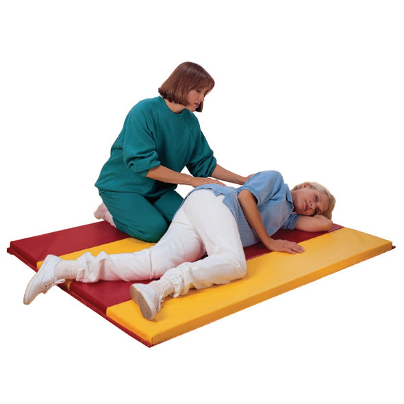 Performance Health Folding Exercise Mat – 40" x 75", 24" x 75", 6 Configuration Options, 1 ea
