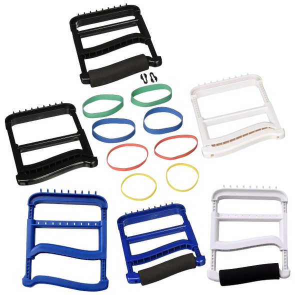 Performance Health Rolyan Basic Hand Exerciser: Ergonomic Grip Strength Builder – 7 Configuration Options