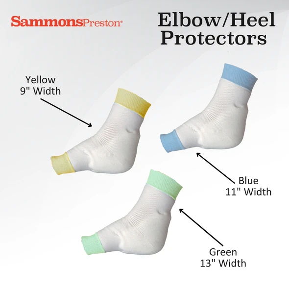 Performance Health Sammons Preston Elbow/Heel Protectors – Latex-Free, Pr, • for Hospitals
