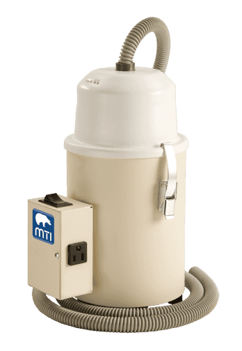 MTI DV-1 Dust Vac – Debris Vacuum System, 115V, Cabinet or Countertop Use, For Podiatry and Debris Control