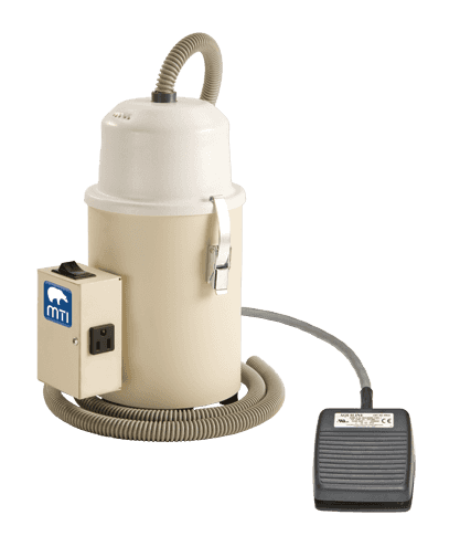 MTI DV-3 Dust Vac – Debris Vacuum System, 115V, with Foot Control, For Podiatry and Debris Control