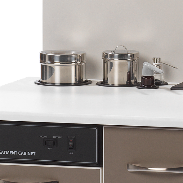 MTI Canister, Stainless Steel, with Lid, 3.05" – Canister, Stainless Steel, with Lid, 3.05" x 2.48"