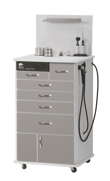 MTI TC100BS Cabinet – Stand-up, Standard Configuration 1, For Exam and Treatment Rooms, OEM Equipment for