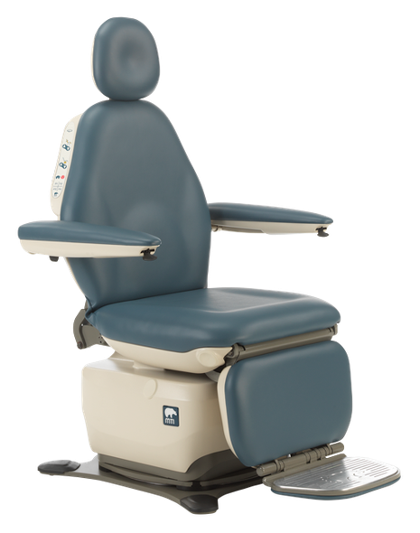 MTI 463 Exam Chair – ADA Compliant, 725 lbs. Patient Capacity, Power Lift, Back and Foot Extension