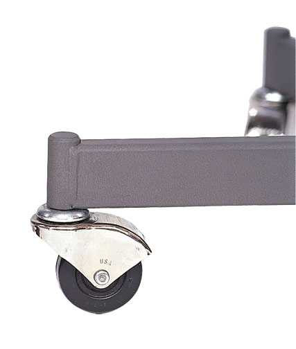 MTI Locking Casters – Casters, Locking Rubber Wheel (set of 5), Genuine MTI Accessory, Factory Fit and Finish