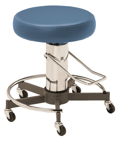 MTI 328 Stool – Hydraulic Pump without Backrest, 350 lbs. Capacity, For Exam and Procedure Rooms