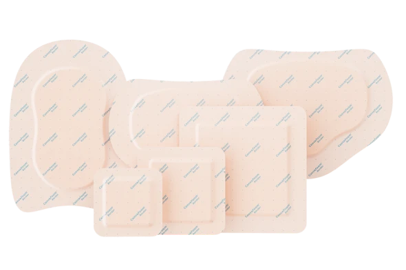 Convatec ConvaFoam Border Foam Dressing – Hydrofiber Technology, 10 in x 10 in to 9.4 in x 8.4 in Sizes