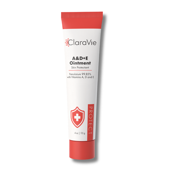 Gentell ClaraVie A&D+E Ointment – Boxes of 12 or 144, For Daily Skin Care, Genuine Gentell Product