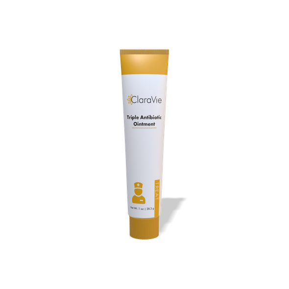 Gentell ClaraVie Triple Antibiotic Ointment – Boxes of 72 or 288, Sterile, For Daily Skin Care