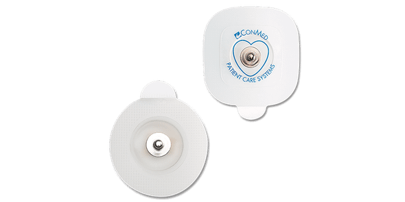 Conmed Cleartrace 2 ECG Electrodes – 2" – Radiolucent – Sold as 1/pch – for Monitoring and Diagnostic ECG