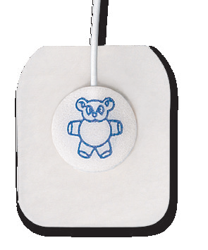 Conmed Softrace Pediatric ECG Electrodes – 0.9", 1.2" – Radiolucent – Sold as 3/pch – Genuine Conmed Supply