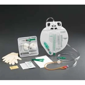 Bard Medical Bardex Lubricath Latex Foley Catheter Tray – 10 per case, Straight Tip, For Catheter