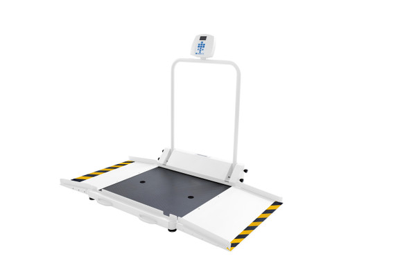Health O Meter 2620KL Digital Wheelchair Scale With Dual Ramps And Extra-Large Platform, ADA Compliant