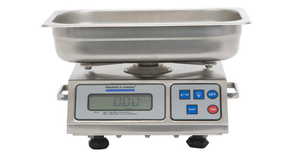 Health O Meter 3400KL Digital Wet Diaper/Lap Sponge/Organ Scale with Pan – For Clinics and Physician Offices