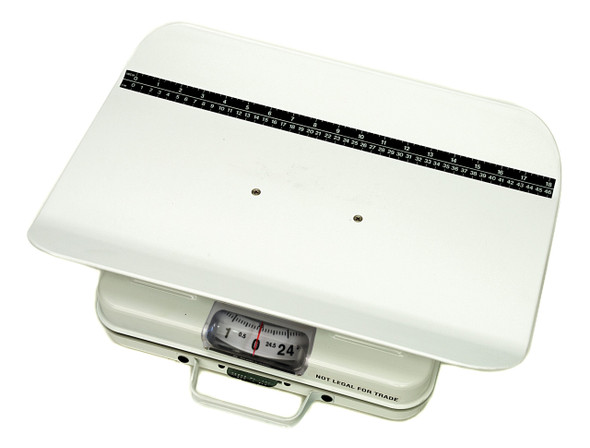 Health O Meter 386KGS-01 Mechanical Tray Scale, Kilograms Only – 25 kg Capacity, Professional Series