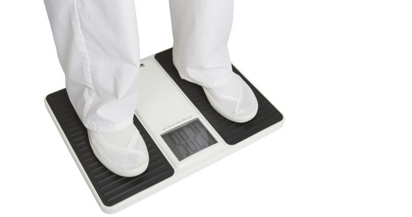 Health O Meter 880KL Heavy-Duty Digital Floor Scale – 500 lb Capacity, For Clinics and Physician Offices