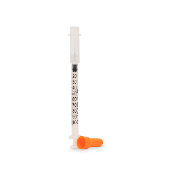 RELI Safety Insulin Syringes – Packaged 100 to a box – 11 Configurations – Sterile and Single-Use