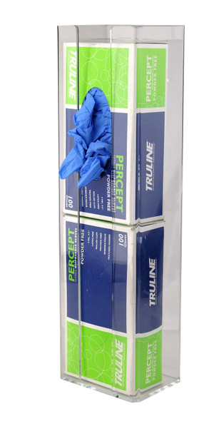 Unico Dispenser – Glove Box, 2 Vertical, Tube and Supply Storage for Laboratory Bench Organization
