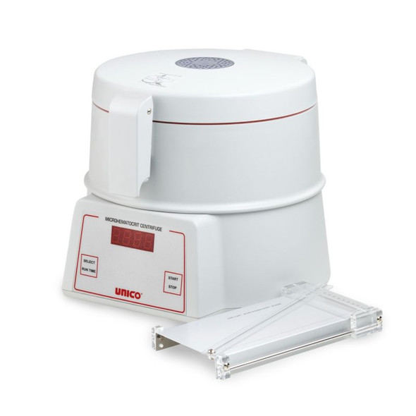 Unico PowerSpin Benchtop Centrifuge – Micro-Hematocrit, Fixed Speed 12,00 RPM, 24 Place Rotor