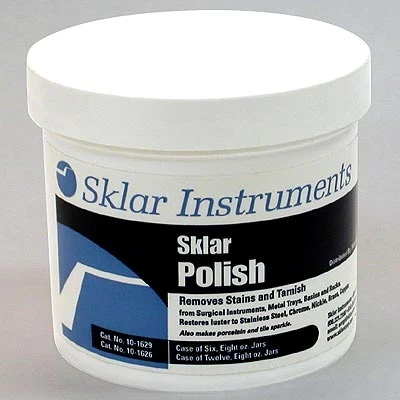 Sklar Instrument Polish – 8 fl oz (240ml), 8oz, 6 per case, For Care & cleaning, For General surgery