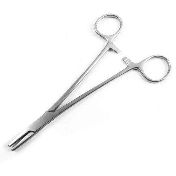 Sklar Mayo-Hegar Needle Holder – 5-1/4 in, Straight, Cross-serrated with groove Edge, Sklar OR Grade
