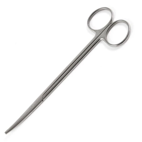 Sklar Merit Metzenbaum Dissecting Scissors – 7 in, Curved on flat, Blunt/blunt (b/b), Smooth Edge