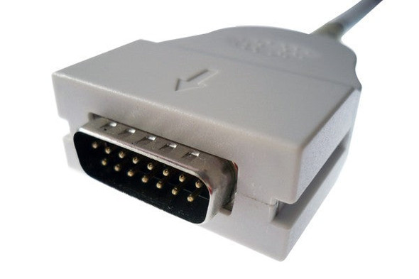 Cables & Sensors Mortara > Burdick Compatible Direct-Connect EKG Cable – 2 Configurations, Fits E350