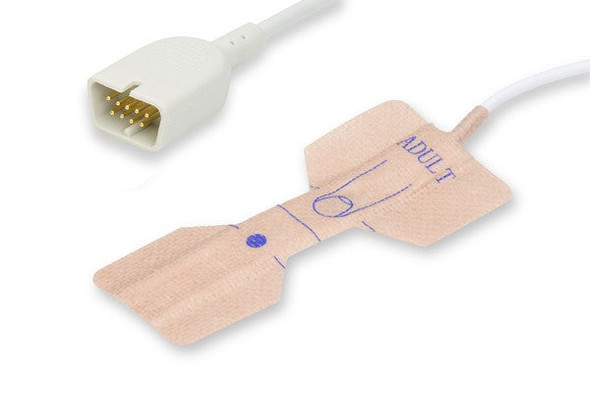 Cables & Sensors Nihon Kohden Compatible Disposable SpO2 Sensor – 4 Configurations, 24 per Box