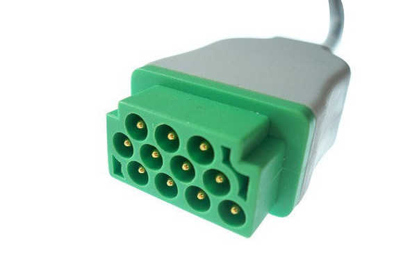 Cables & Sensors GE Healthcare > Marquette Compatible ECG Trunk Cable 2017003-001 – 3 / 5 Leads