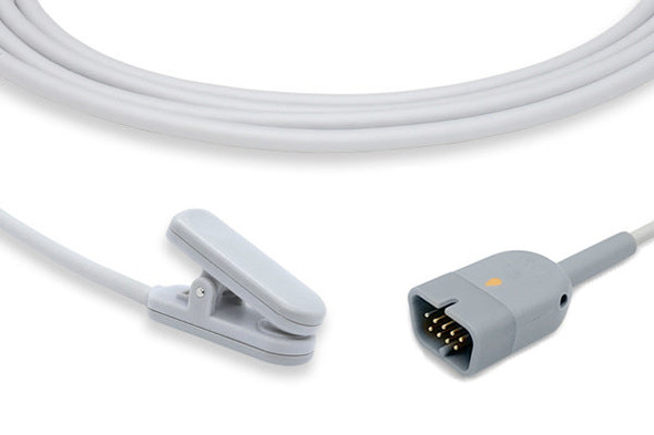 Cables & Sensors Nihon Kohden Compatible Short SpO2 Sensor – 3 Configurations, Adult and Pediatric Sizes