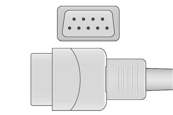 Cables & Sensors Datex Ohmeda Compatible SpO2 Adapter Cable OXY-C3) – 7 ft, For Patient Monitoring