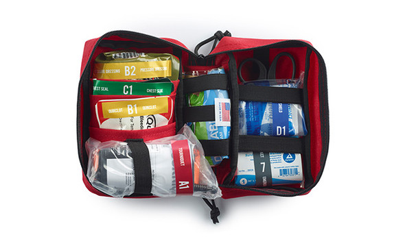 Mobilize Public Access Rescue Station Trauma Kit with Four Bleeding Control Kits for Mass Casualty Response