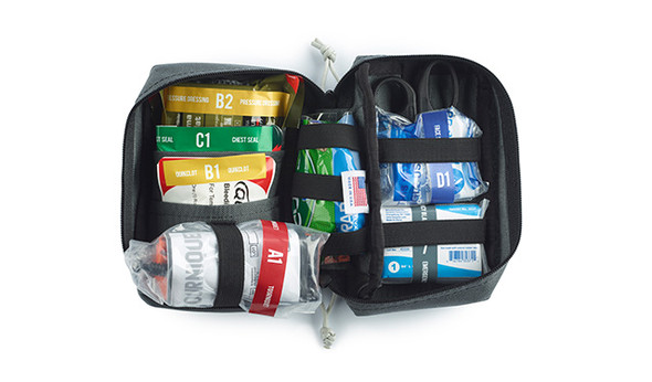 Mobilize Compact Trauma Kit Portable Emergency Kit with App Guidance for Bleeding, Choking and Hypothermia