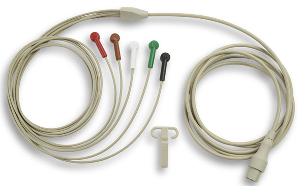 ZOLL 5-Lead ECG Patient Cable – for R Series, ECG Monitoring Lead System, Genuine ZOLL Accessory