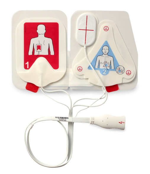 ZOLL Zenix CPR Complete Electrode, Box of 8 – 8 per Case, Hospital and EMS Defibrillation, Genuine ZOLL