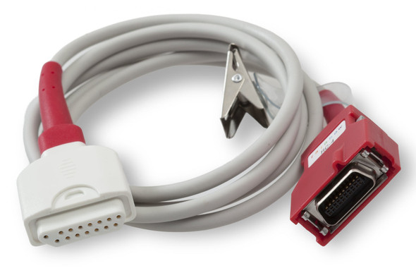 ZOLL Rainbow RC-4, 4 ft Reusable Patient Cable – for Propaq, X Series, Patient Monitoring Oximetry