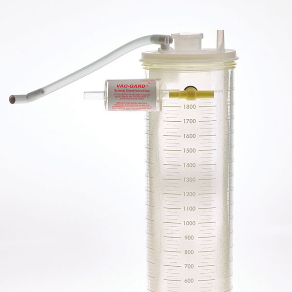 EZE-VAC External VAC-GARD Shut-Off Valve and Filter – Packaged 10 per box – For Waste fluid management