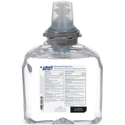 PURELL Advanced Hand Sanitizer Foam – For TFX Dispensers – 1200 mL Refill for PURELL TFX Dispenser