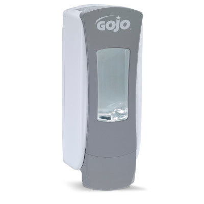 GOJO ADX-12 Dispenser – Gray and White Finish – Push-Style Dispenser for GOJO Foam Soap – 1250mL Size