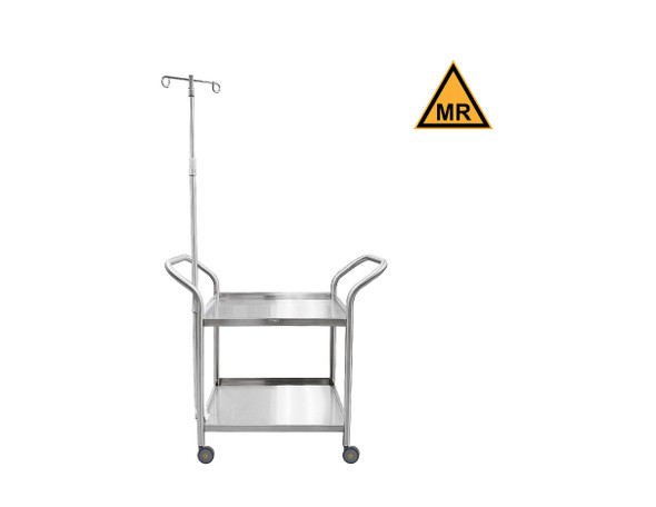 Blickman MR Heavy Duty Utility Cart – 41 3/4 in W x 40 in H x 19 1/4 in D – with Swivel Casters – Steel Build