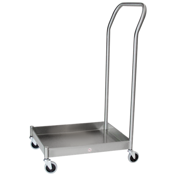 Blickman EZ Stacking Stool Dolly – Stainless Steel Construction – for Exam and Operating Rooms – Steel Build