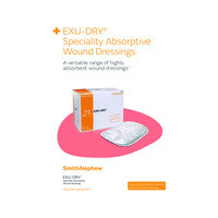 Smith & Nephew EXU-DRY Specialty Absorptive Wound Dressing – 18 Configurations – Sizes 3" x 9" to 15" x 24"