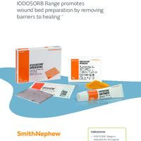 Smith & Nephew IODOSORB Cadexomer Iodine Wound Gel – 2 Configurations – Sold as 4/bx, 12bx/cs