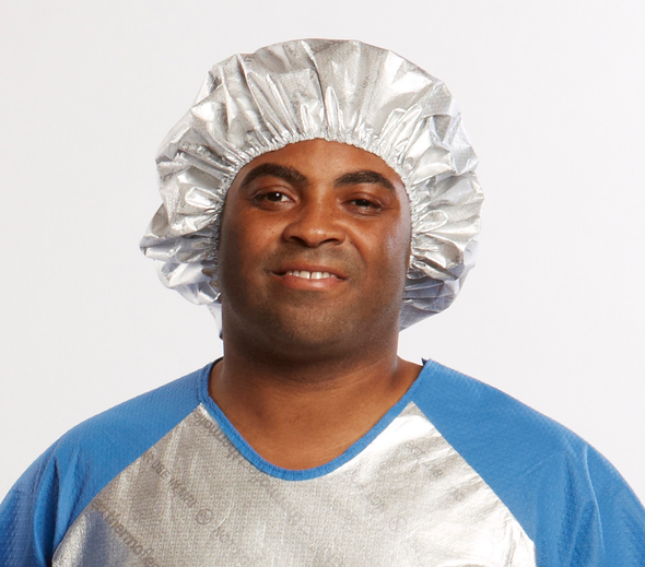 Albahealth Thermoflect Bouffant Cap – Single Configuration – Sold as 100/Case – Heat-Reflective Film