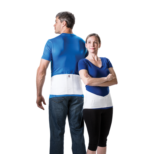 Core Products Dual Pull Elastic Crisscross Back Support Belt – 6 Configurations – Sizes Small to X Large