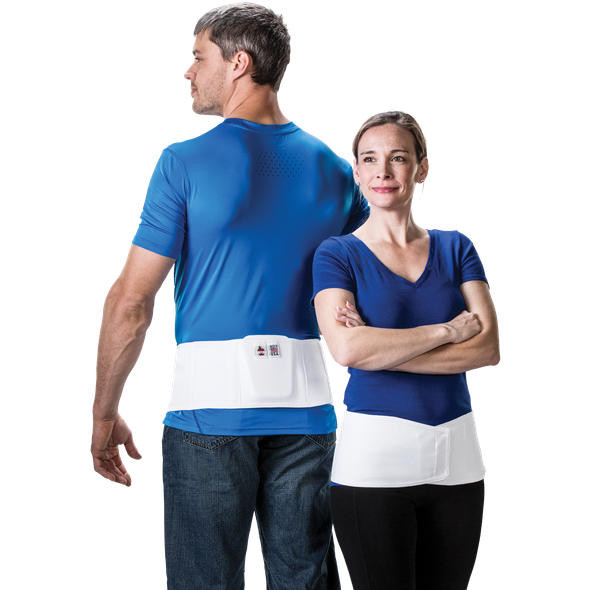 Core Products Elastic Sacroiliac Support with Pad – 6 Configurations – Sizes Small to X-Large