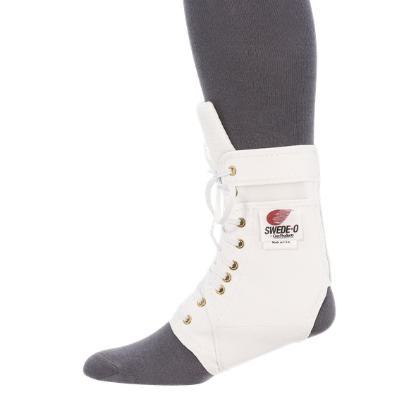 Core Products Swede-O Ankle Lok Brace, Padded Tongue – 7 Configurations – Sizes X Small to X Large
