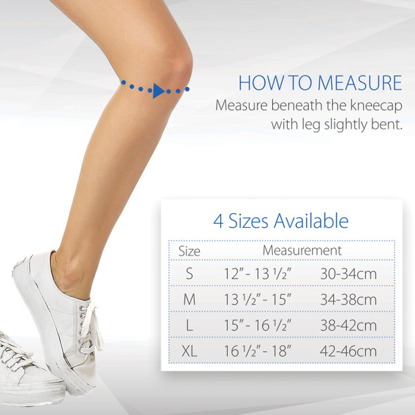 Core Products Swede-O Elastic Knee Support – 4 Configurations – Sizes Small to X Large – OEM Supply